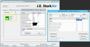 Zehnder/StorkAir Maintenance Software screebshot