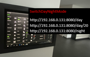 Switch-Day-Night-Mode of Tablet